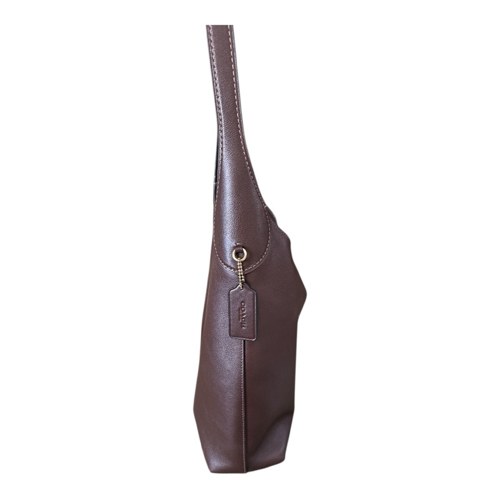 Coach Brooklyn 34 Shoulder Bag in Maple - Picture 5 of 11